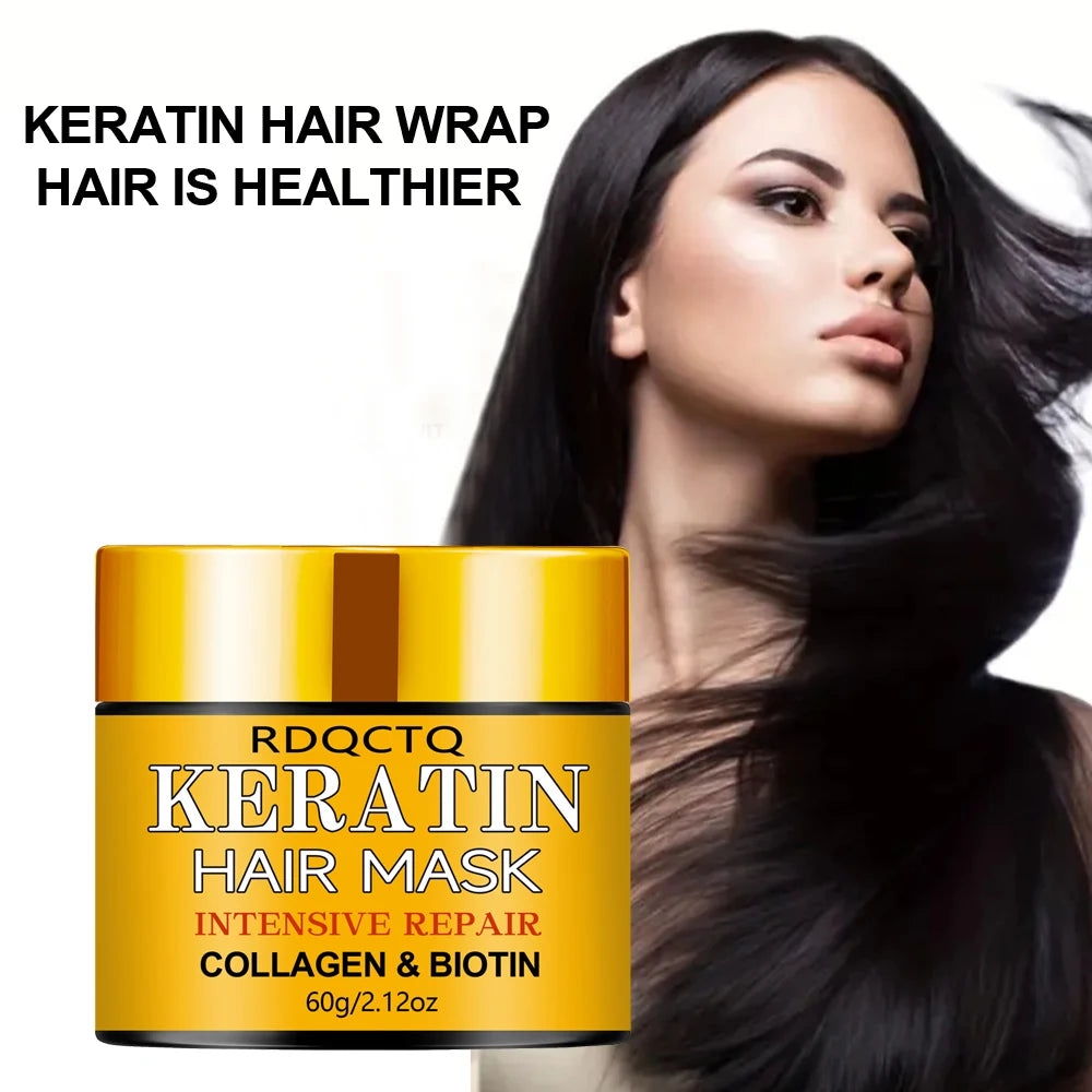 Biotin Collagen Keratin Hair Mask Conditioner – 30/60g Hair Mask Conditioner Oasis Select