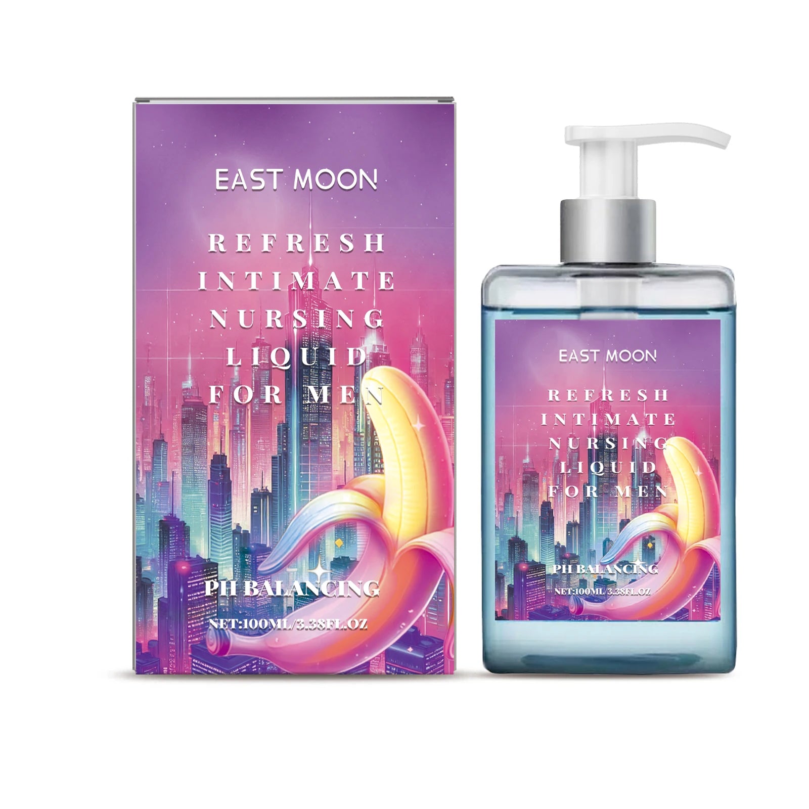 Men's Care Body Wash – Deep Cleansing + Soothing & Repairing, for Refreshing & Healthy Skin Oasis Select 100ml boxed Moisturizing