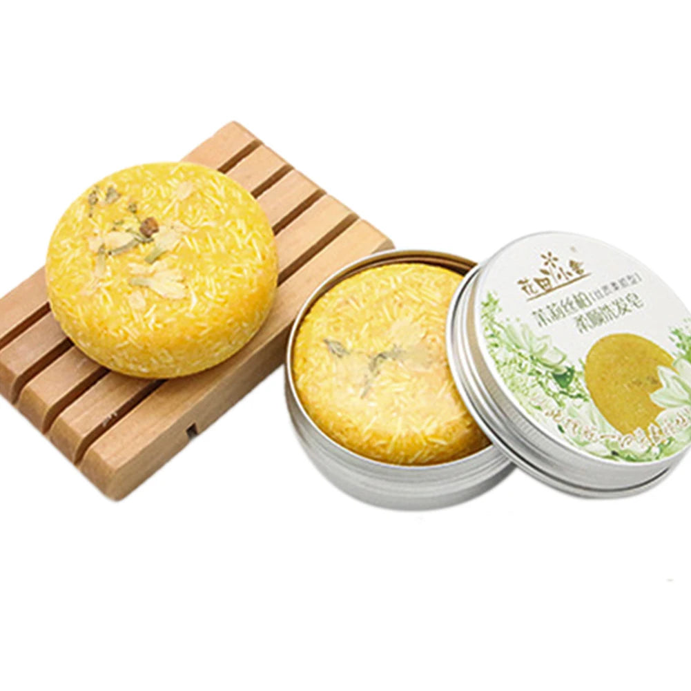 12 Colors 55g Handmade Hair Shampoo Soap Cold Processed Cinnamon Ginger Shampoo Bar 100% Pure Hair Shampoos Hair Care Tool 40 Oasis Select Jasmine 04 China Mainland