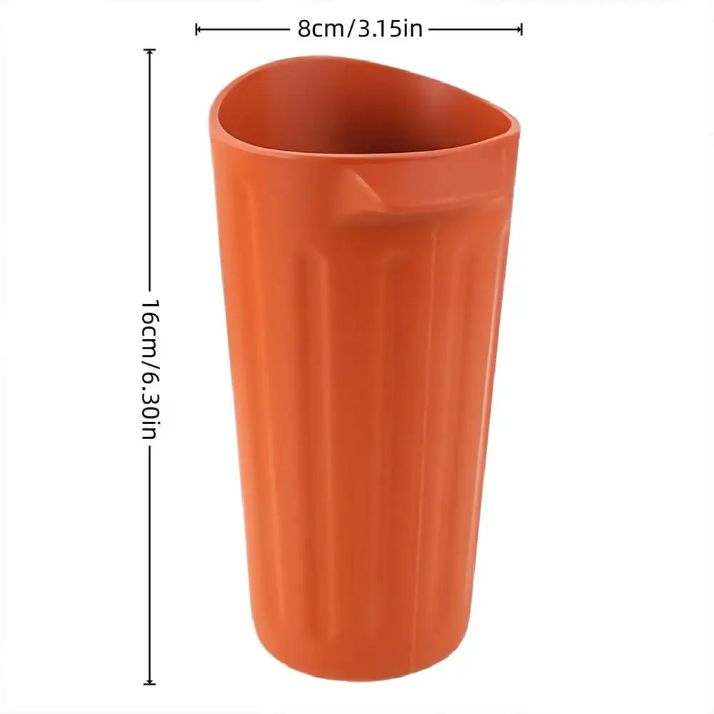 Car Trash Bin Can Mini Auto Dust Organizer Car Interior Rubbish Bag Garbage Container Storage Box Bucket Auto Accessories Oasis Select Orange