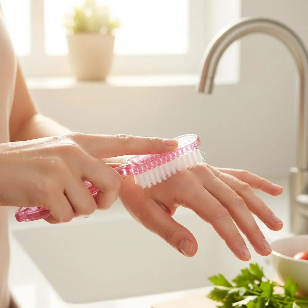 Deep Cleaning Nail Brush – Scrubber for Fingernails & Toes Nail Cleaning Brush Oasis Select