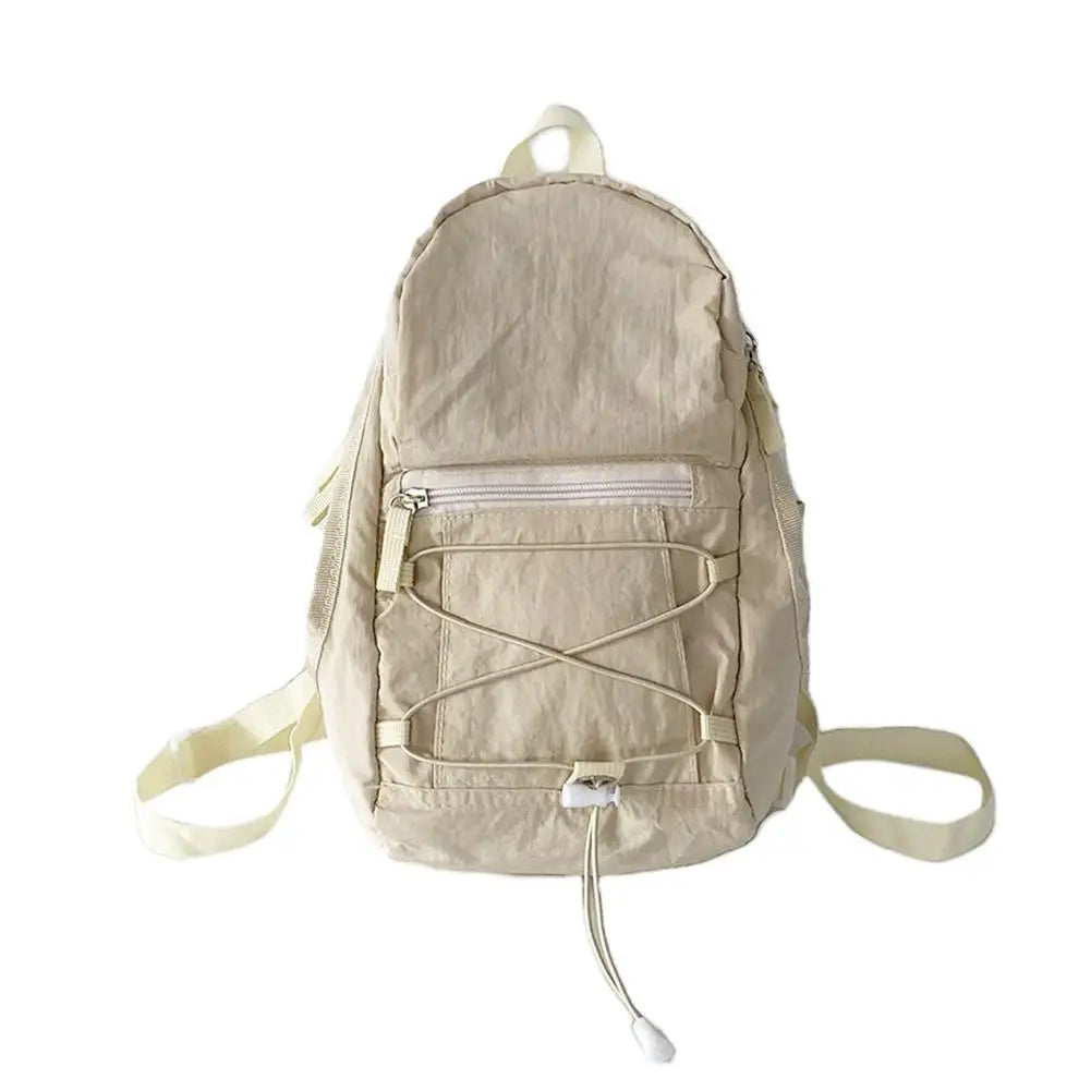 Lightweight Nylon Drawstring Backpack – School, Travel & Outdoor
