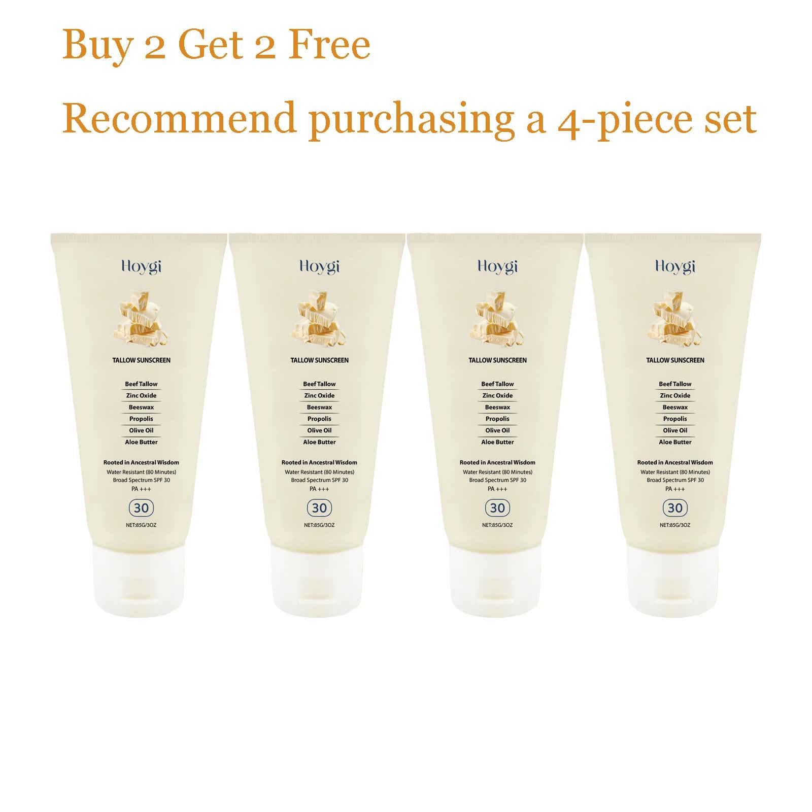 85g SPF30 Body Sunscreen Lotion Lightweight Refreshing Non-sticky Breathable Sweatproof Anti-UV Glowing Hydrating Sunblock Cream Oasis Select buy 2 free 2 United States