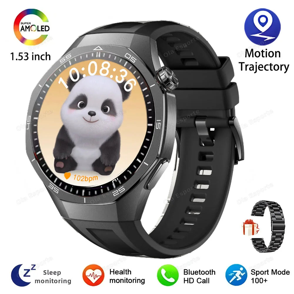Ola Esporte Men's Smartwatch – Bluetooth Call, ECG & AMOLED