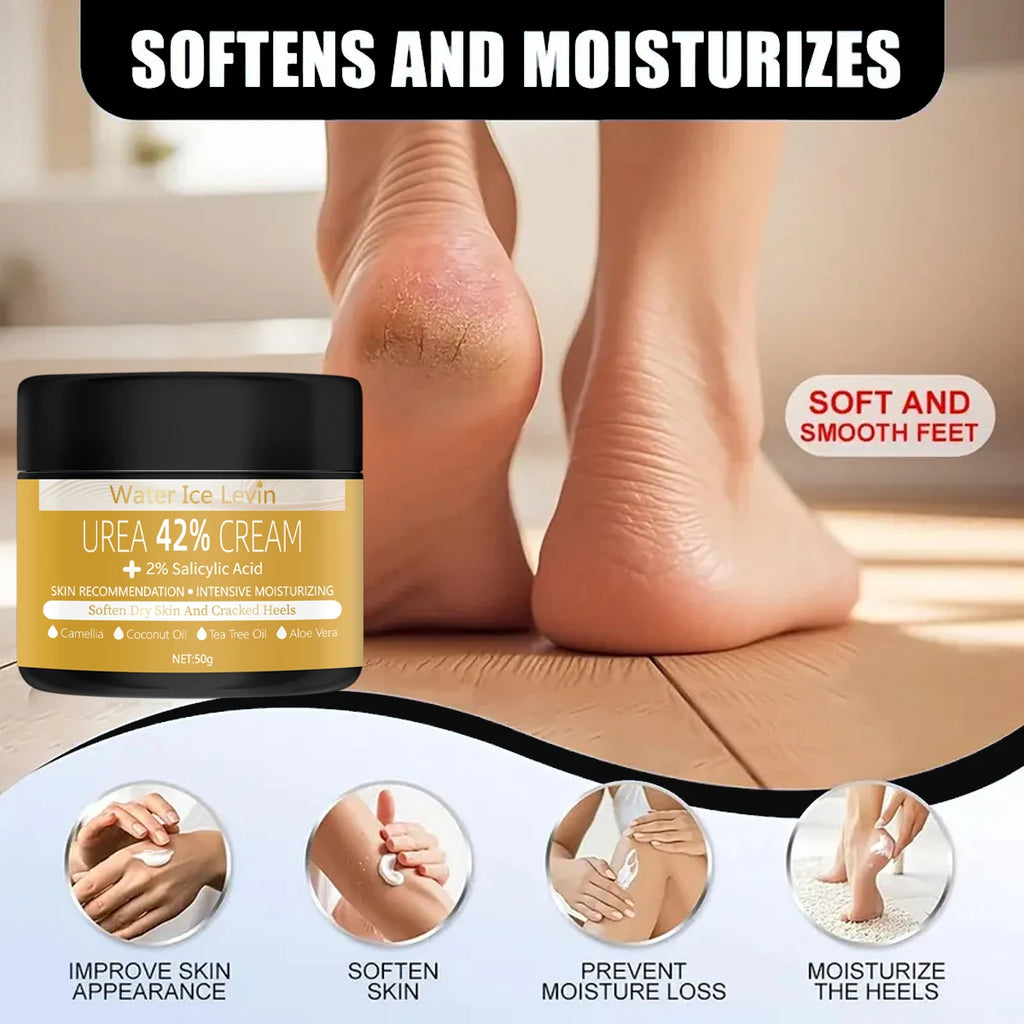 42% Urea Foot Cream – Salicylic Acid, Coconut & Tea Tree Oil Foot Cream Oasis Select