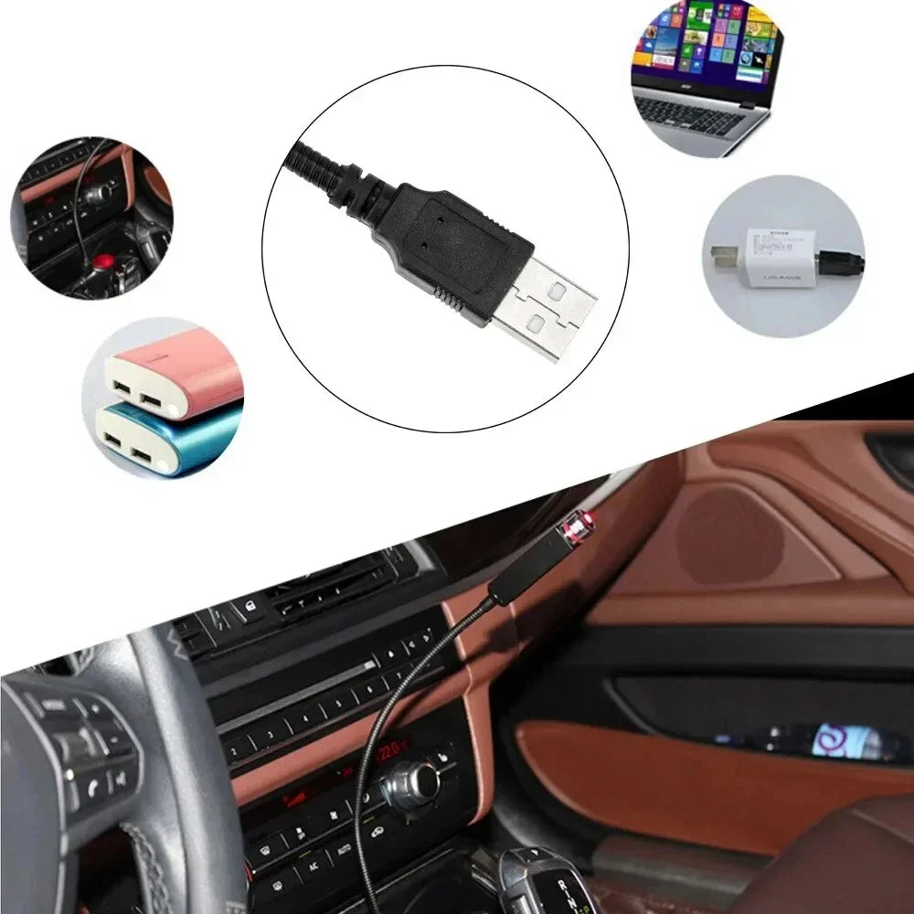 USB LED Galaxy Star Projector Night Light – Car & Room Decor Star Projector Lamp Oasis Select