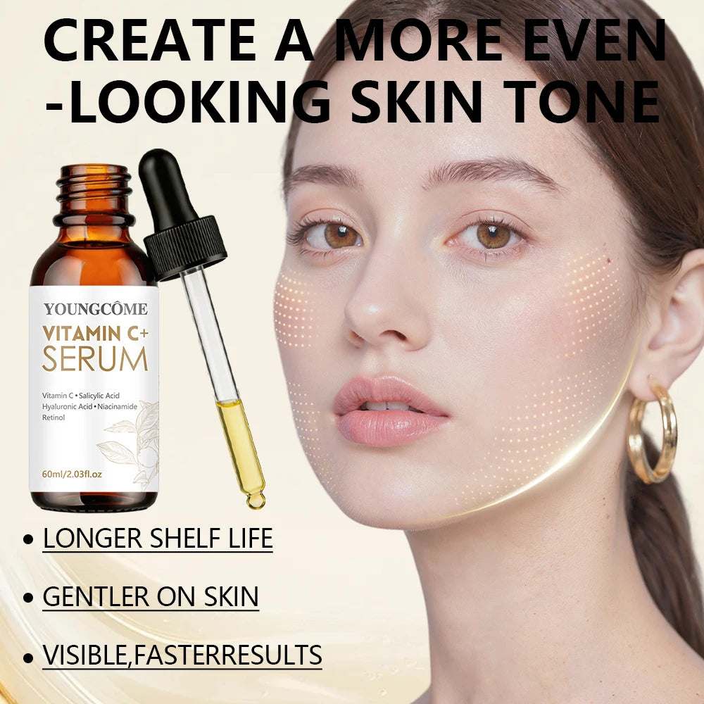 YOUNGCOME Vitamin C & Hyaluronic Acid Face Serum 40/60ml Vitamin C Face Serum Oasis Select