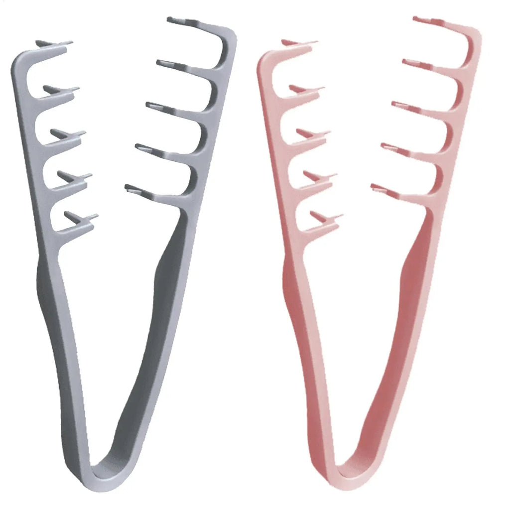 Wide Tooth Detangling Comb Textured Styling Comb Styling Volumizing Tool for Volume and Grooming Accessory Seam Covering Bangs Oasis Select