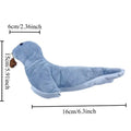 1Pcs Pet Supplies Plush Catnip Bionic Seal Cat Teaser Toy Gnawing Gall Fruit Grinding Teeth Cleaning Safety Material Oasis Select 1pc