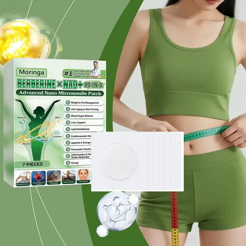 10-in-1 Nano Microneedle Patch Natural Gentle Patches Moisturizing Skin for Women Men Firming Nano Microdarts Patches 0.2mm Oasis Select