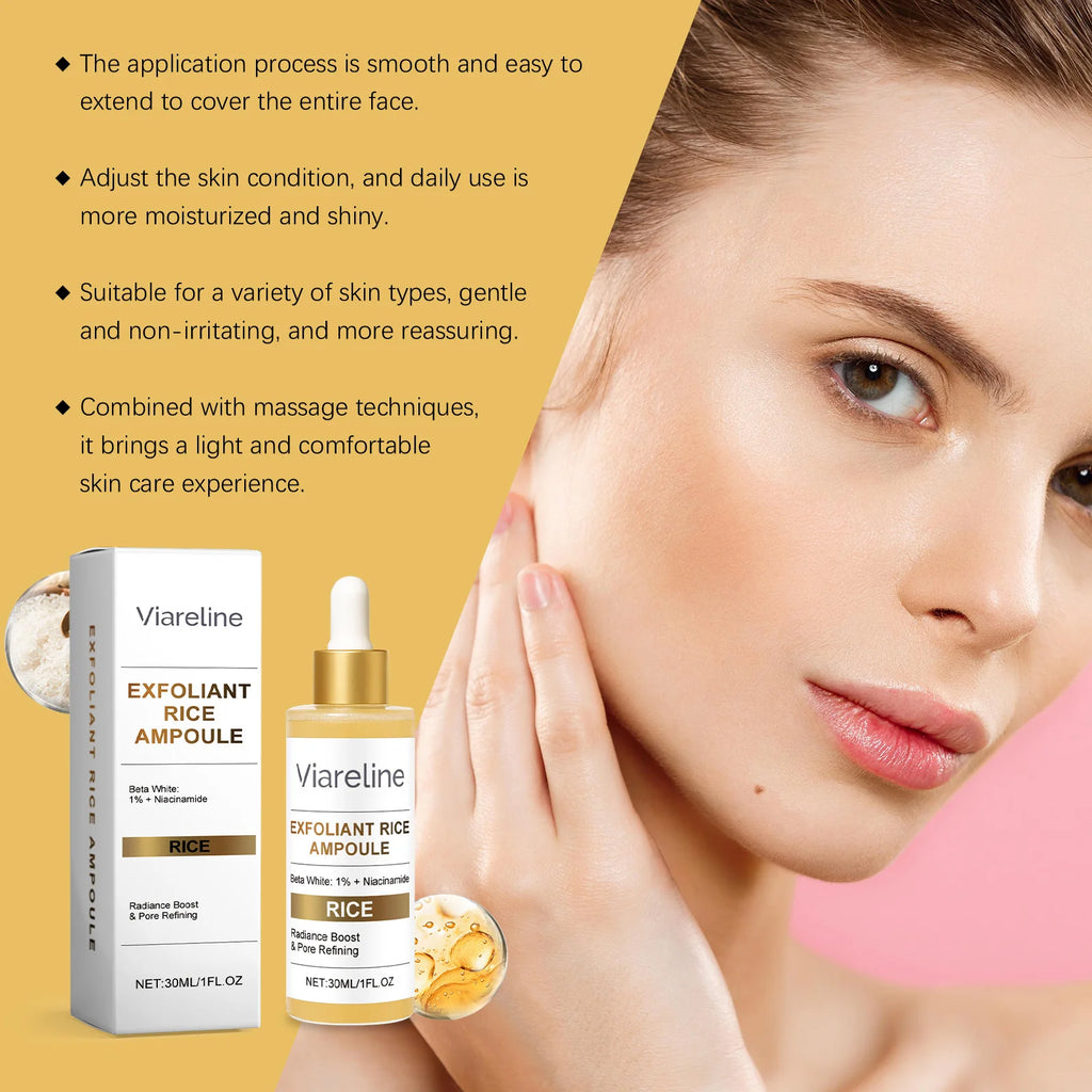 Rice Essence Exfoliating Serum – Hydrating & Pore-Refining