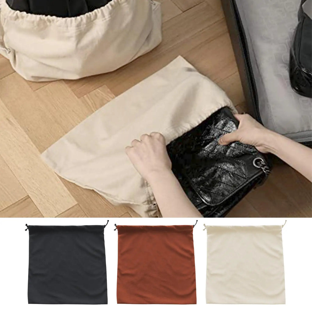 Drawstring Storage Bag Dust Bags Handbags Drawstring Purse Dust Bags Multifunctional Storage Pouch Large Handbags Cover Organize Oasis Select