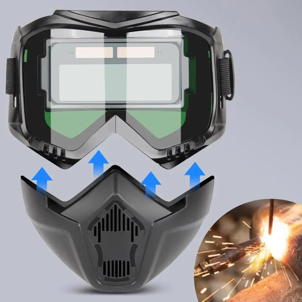 Auto-Darkening Welding Helmet | Adjustable Head-Mount PVC Welding Helmet Oasis Select