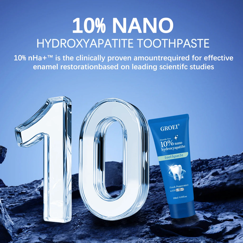 GROEI Hydroxyapatite Toothpaste | Whitening & Cavity Defense
