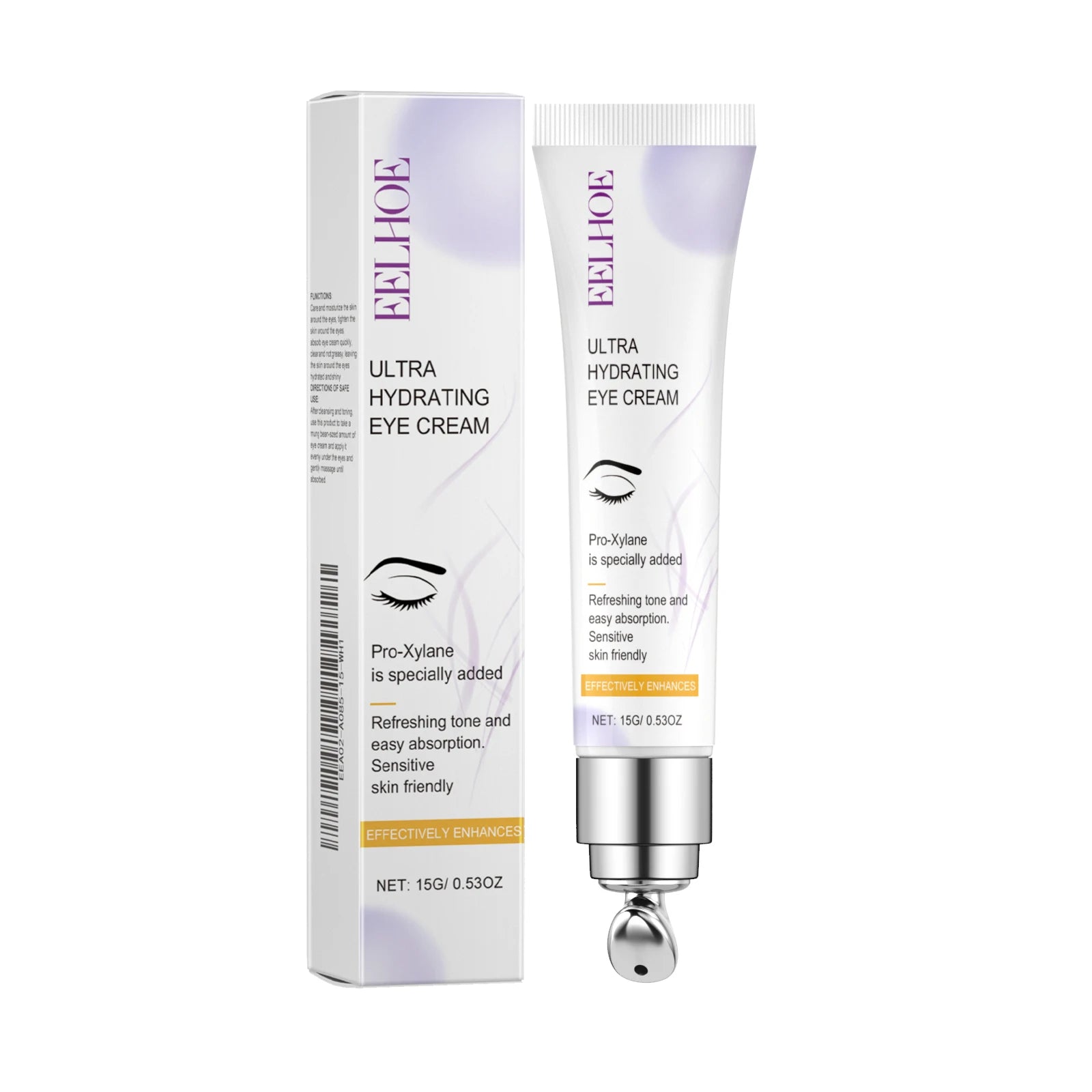 Ultra Hydrating Eye Cream Anti Dark Circle Puffiness Anti-Wrinkle Firming Skin Fade Fine Lines Moisturizing Brighten Eye Care Oasis Select 15g Boxed