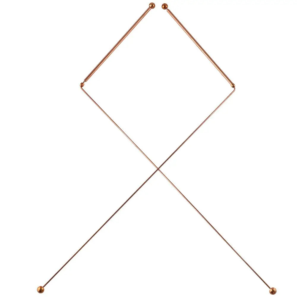 2PCS Divining Water Pure Copper Ghost hunting equipment 99.9% Copper Dowsing rods Divining Rods Ghost Hunting Oasis Select