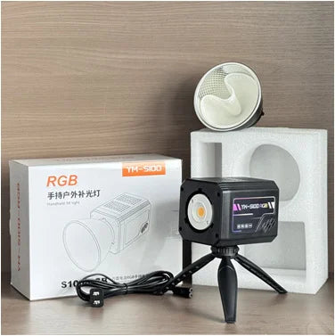SHINEKNOT YM-S100 80W RGB COB LED Portable Photography Fill Light