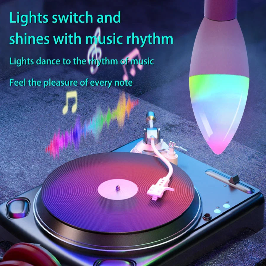 Tuya Smart WiFi LED Bulb E14 Candle Light 220V 9W 7W 5W RGB Dimmable Lamp APP Voice Control Works With Alexa Google Home Decor Oasis Select