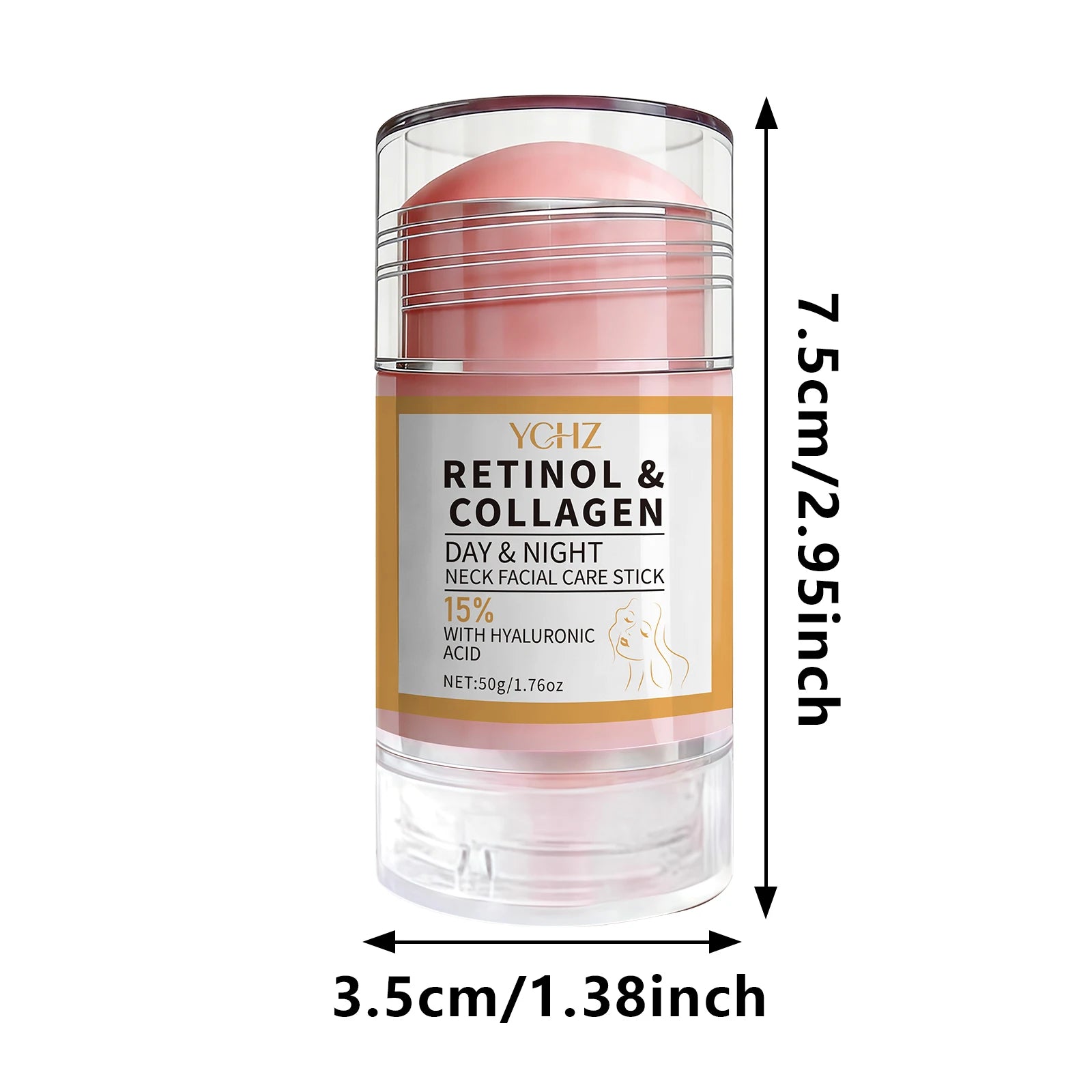 Retinol & Collagen Face & Neck Stick – Hyaluronic Acid + Niacinamide