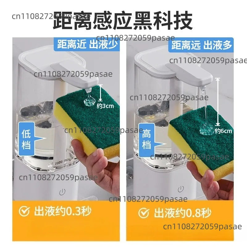 Automatic Sensor Soap Dispenser 500ml | Touchless Kitchen