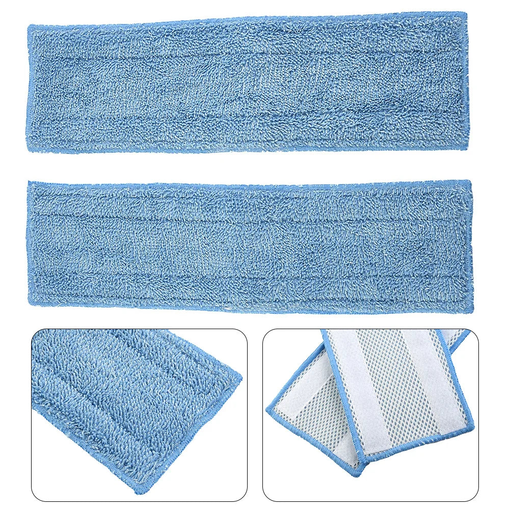 2Pcs For Polti Moppy Mop Cloths Washable Reusable Microfibre Mop Cloths For Polti Moppy Steam Engine Oasis Select
