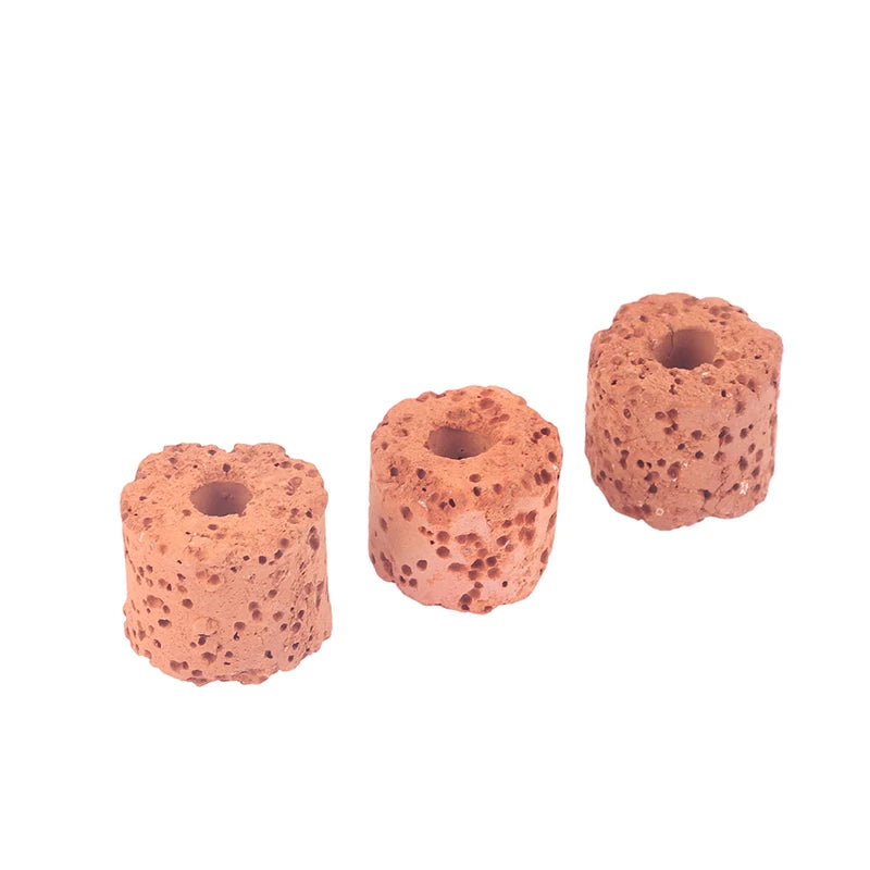 10Pcs Plant Ring Aquarium Fixed Watertank Filter Weightsholder Plants Fixing Tool Aquatic Media Pottery Gravityceramic Rings Oasis Select