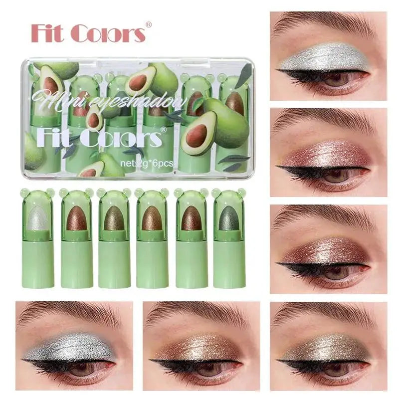 Mini 6in1 Makeup Set Blush Lipstick Stick Long Lasting Moisturize Fruit Cream Tint Face Cosmetic Beauty Kit Oasis Select