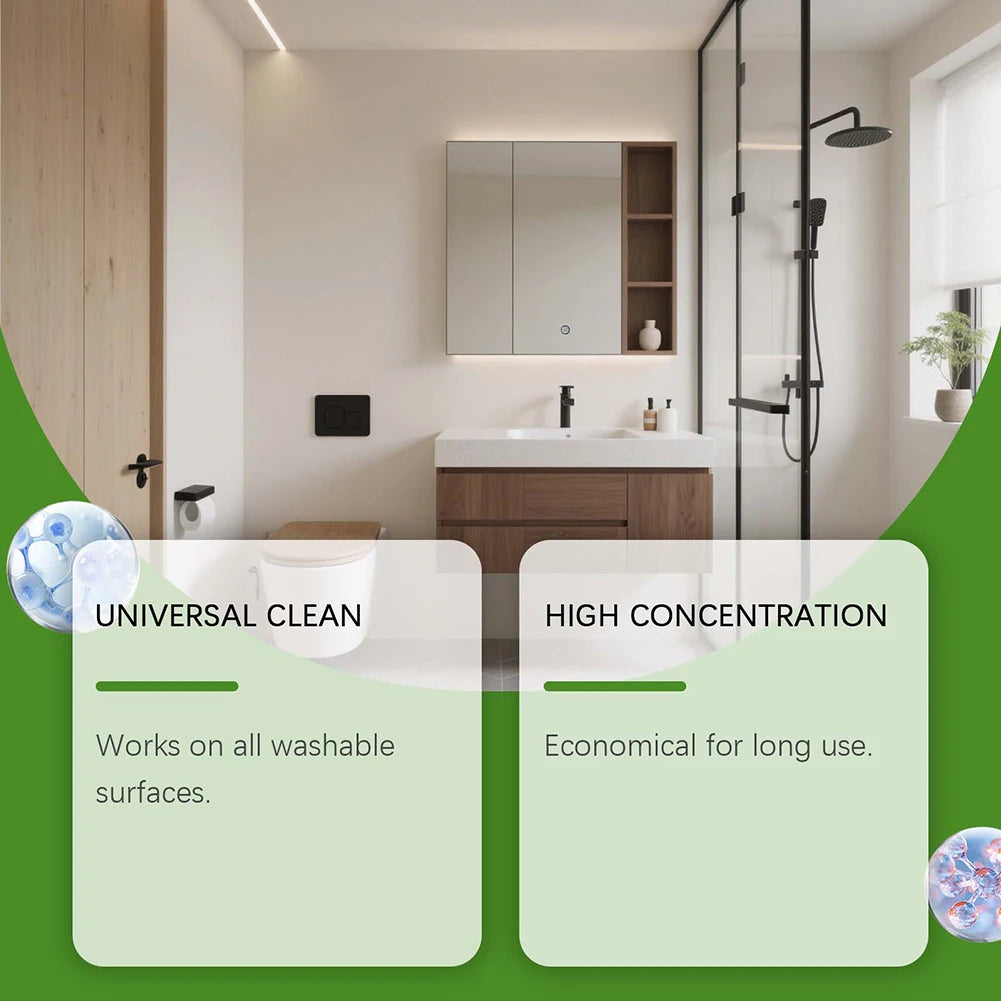 All-Purpose Multi-Surface Cleaner Spray – Kitchen & Bathroom
