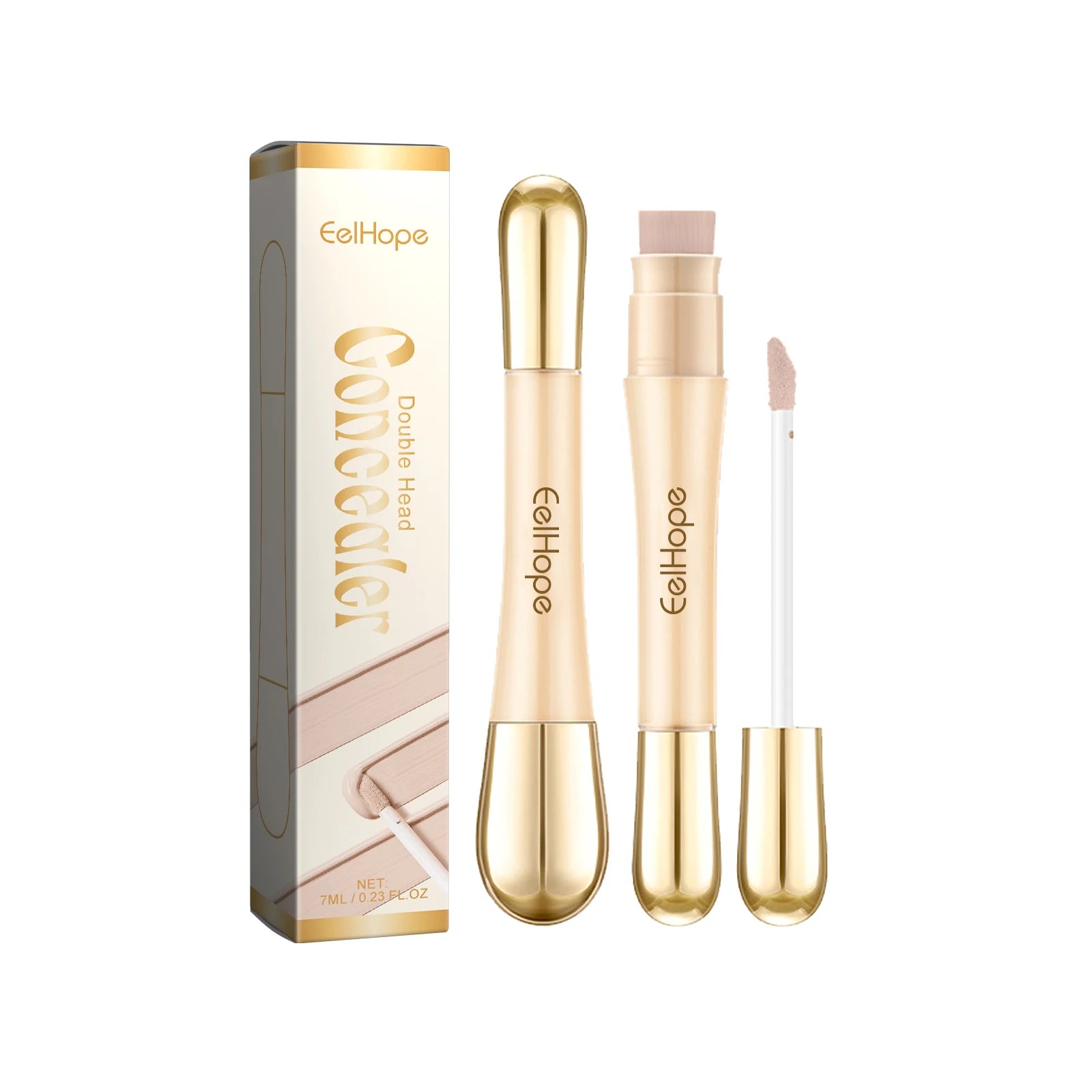 Eelhope Double Head Concealer – Waterproof & Moisturizing Face Concealer Oasis Select 03