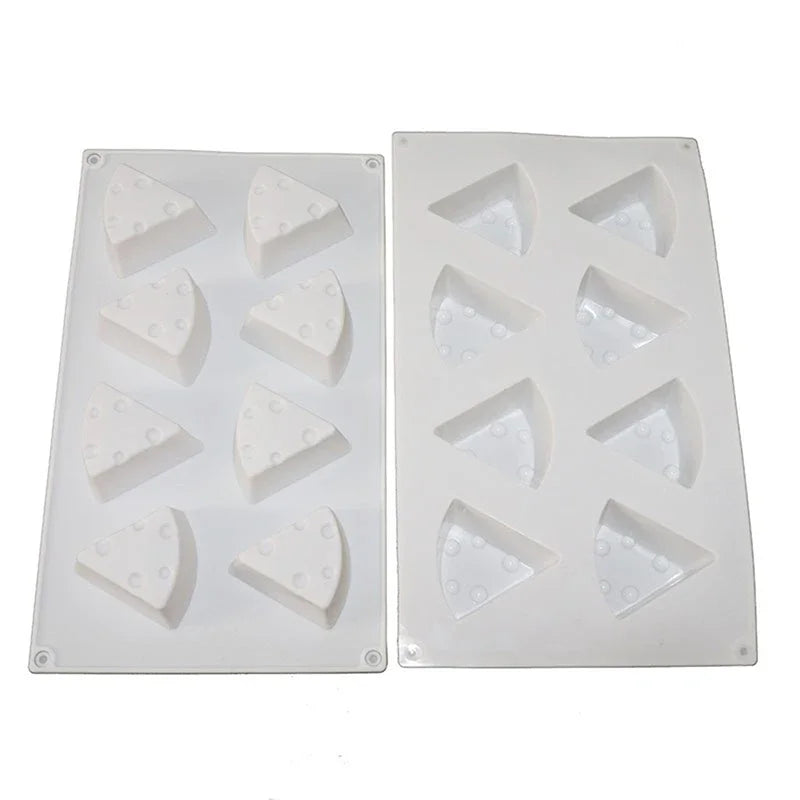 8-Even Silicone Cake Decorating Mold for Baking - Dessert Mousse Pastry Ice Cream Mould Kitchen Tools Oasis Select