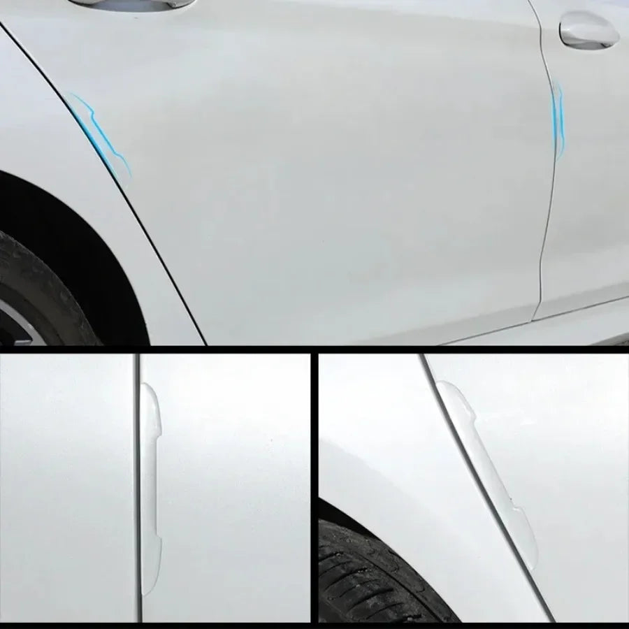 Car Door Transparent Anti-collision Protector Bar Stickers Rearew View Mirror Cover Protection StripSide Edge Protection Guards Oasis Select