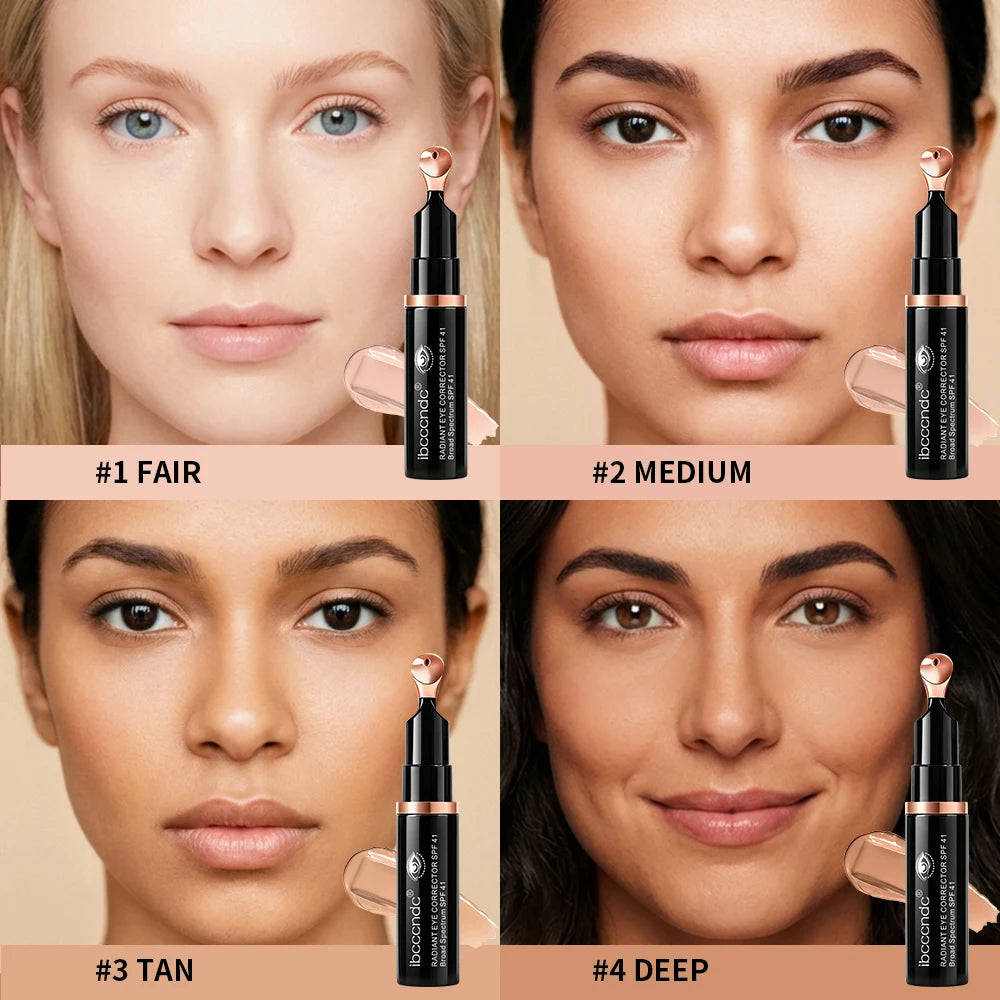 SPF 41 Eye Corrector Concealer Hydrating Suncreen Concealer Under Eye Color Corrector Dark Circles Eye Cream Woman Makeup Oasis Select