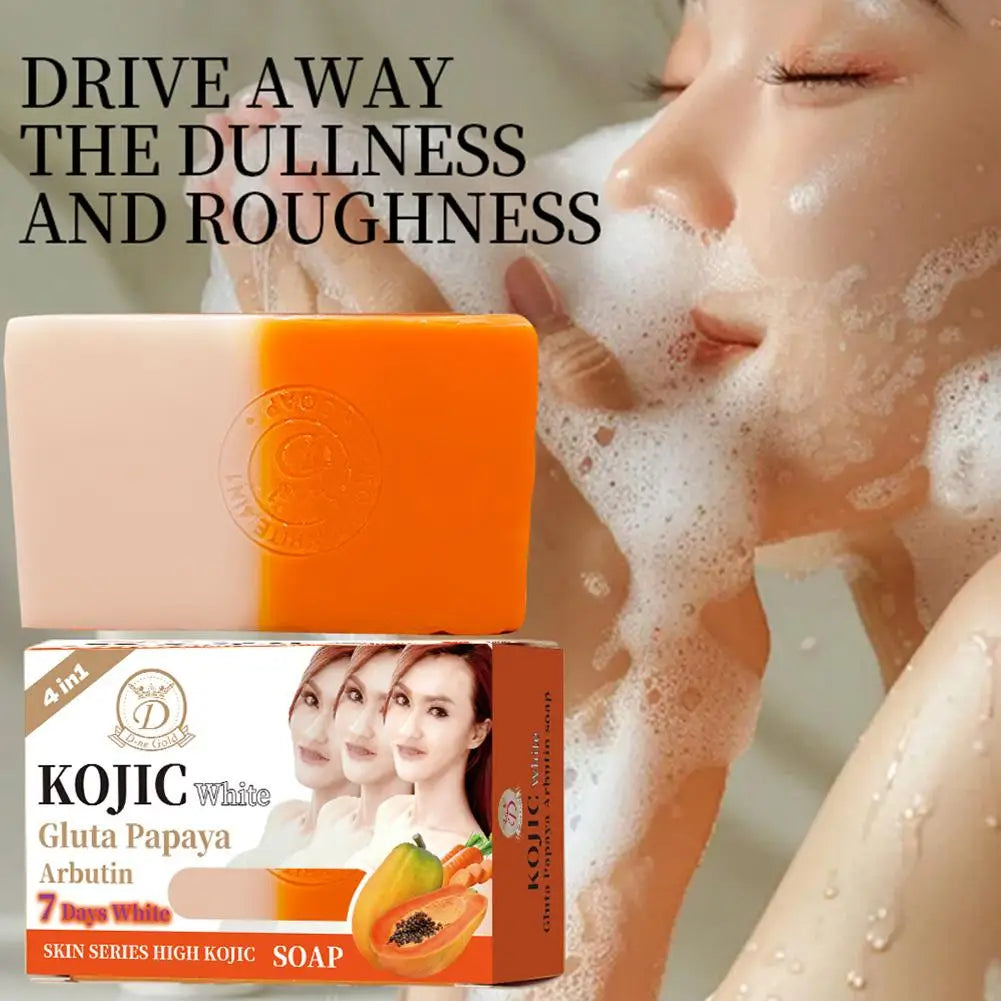Papaya Kojic Acid Brightening Soap – Vitamin C Bar 160g