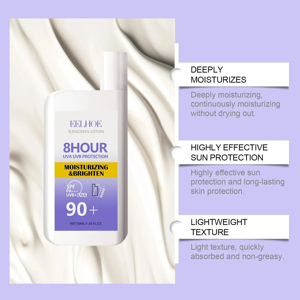 EELHOE SPF 90+ Sunscreen Cream – UV Shield, Moisturizing, 50ml