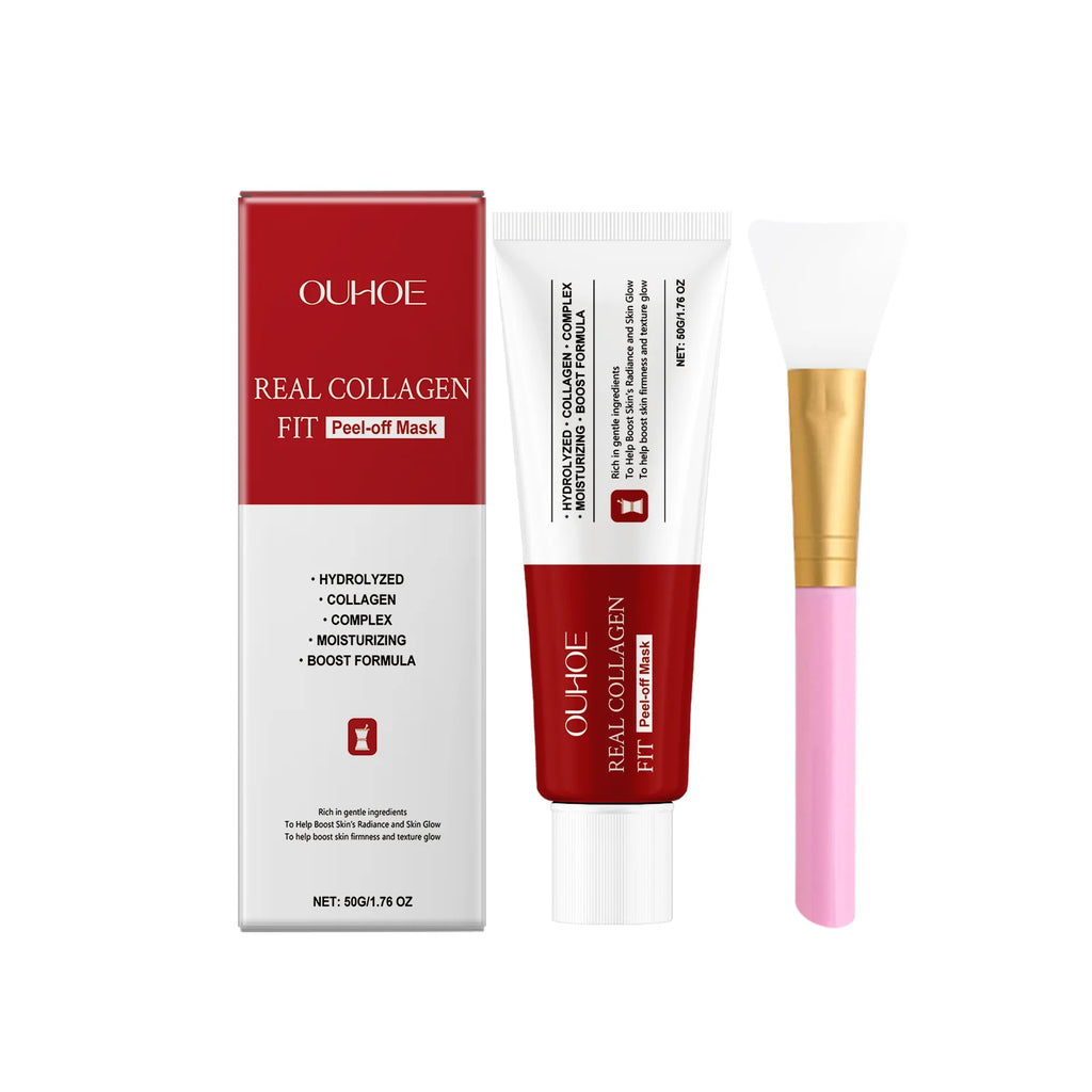 50G Collagen Face Peeling Mask Deep Moisturizing & Nourishing Improve Skin Texture Enhance Elasticity Smoothing Facial Mask Oasis Select 50g United States
