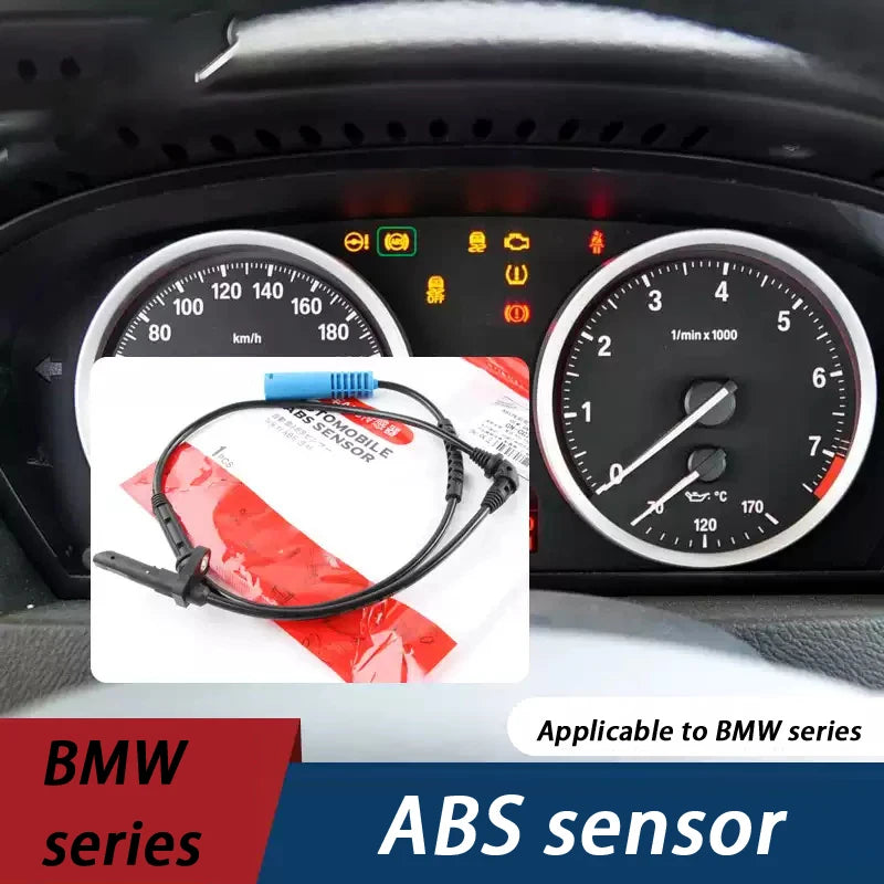 Premium Front ABS Wheel Speed Sensor for Mini Cooper 2002-2008 1.6L L4, Replacement for Left & Right, Item Number 34526756384 Oasis Select