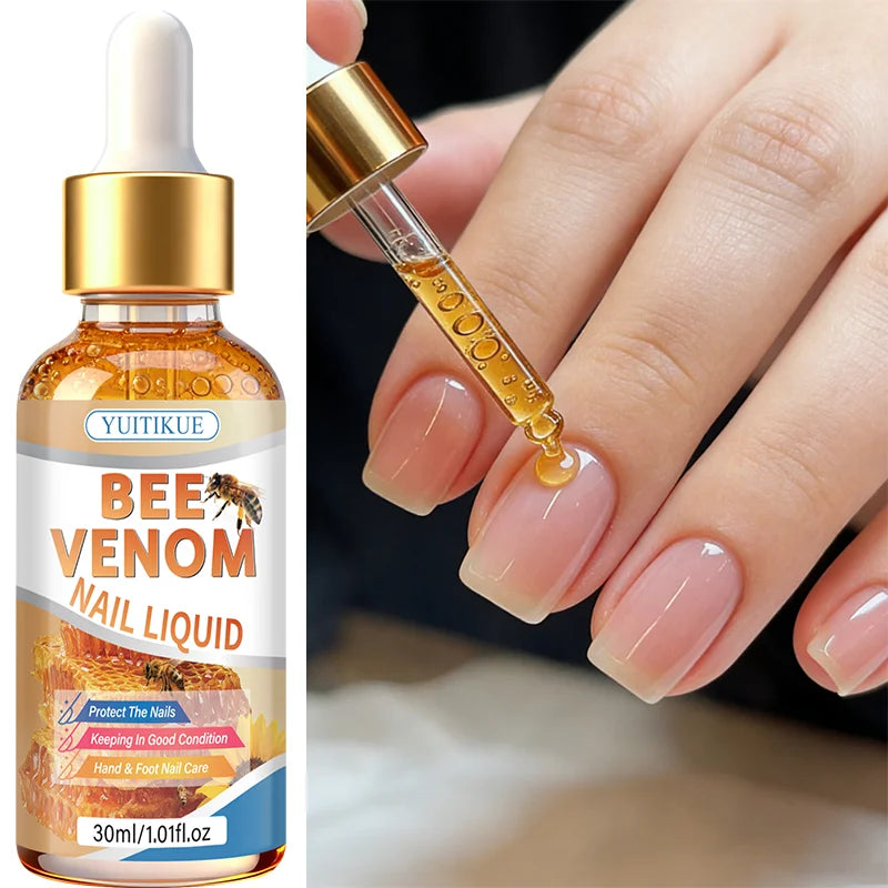 Bee Venom Nail Treatment Liquid – Collagen & Hyaluronic 30ml