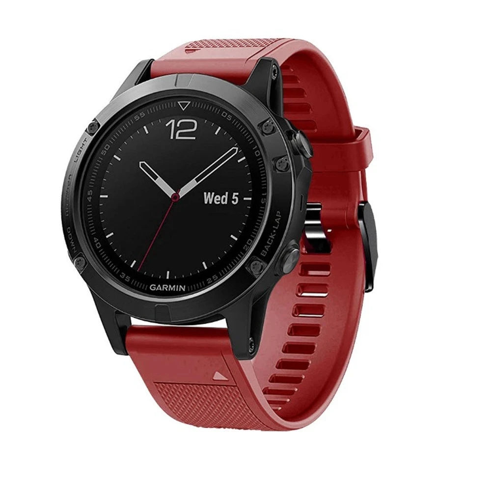 Silicone Watch Band for Garmin Fenix 7S 6S 5S – 20mm Strap Watch Replacement Band Oasis Select