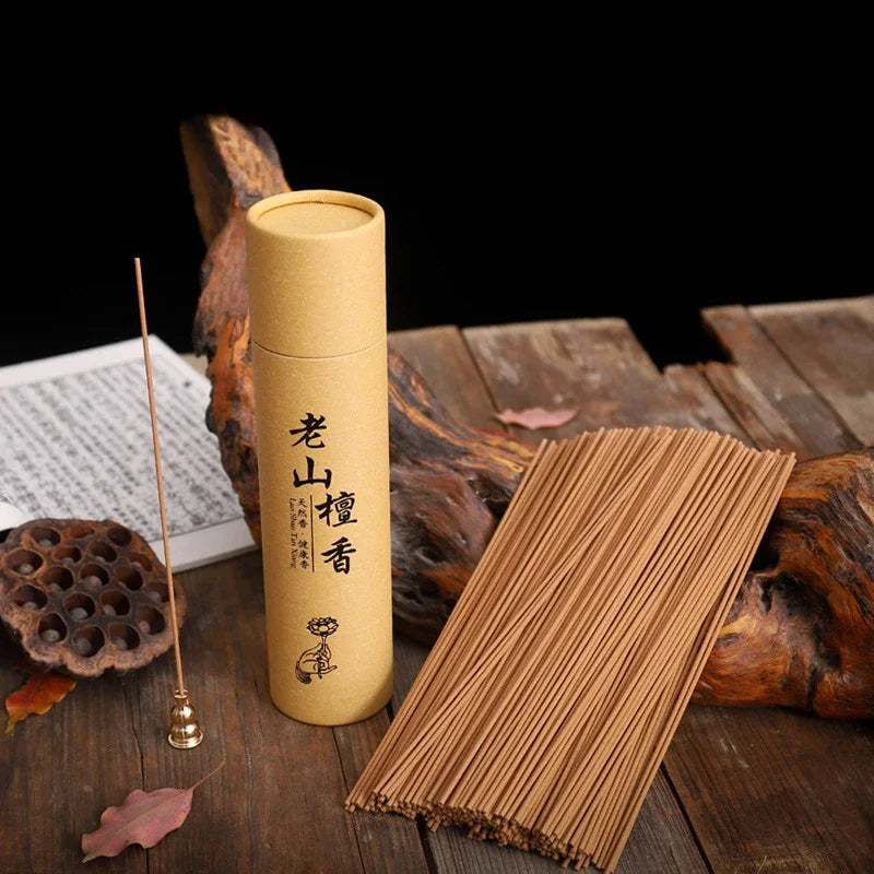 400pcs/tube, Natural agarwood incense sticks and incense sticks, suitable for meditation and long-lasting fragrance use Oasis Select
