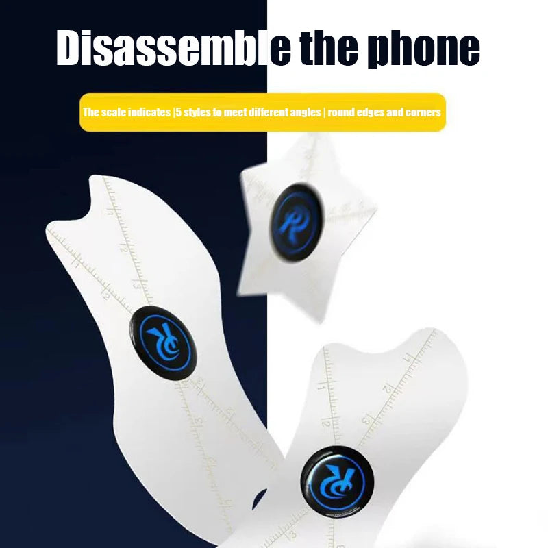 Mobile Phone Pad Laptop Screen Separating 0.1mm Steel Opening Pry Tools Curved Screen Ultra Thin Metal Opening Tool Oasis Select