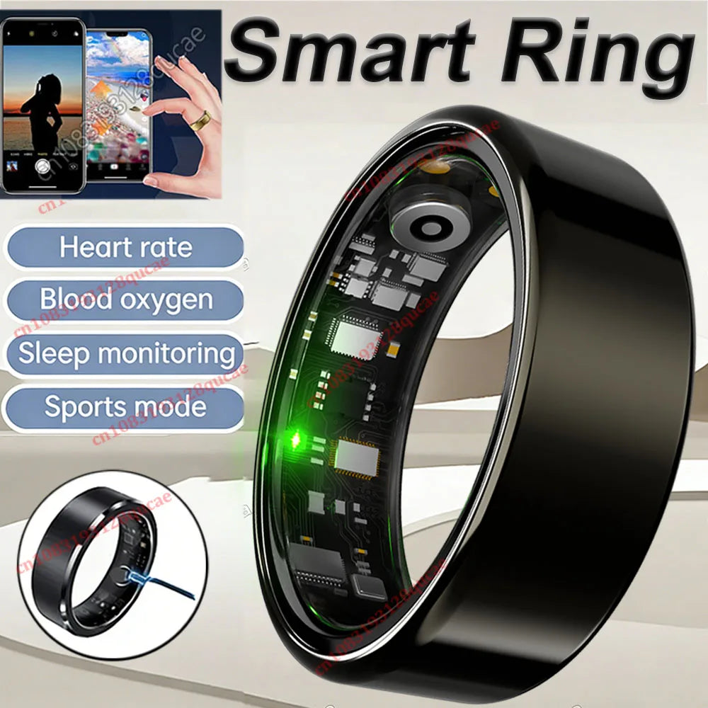 R09 Smart Ring – Heart Rate, SpO2 & Sleep Tracker | 5ATM