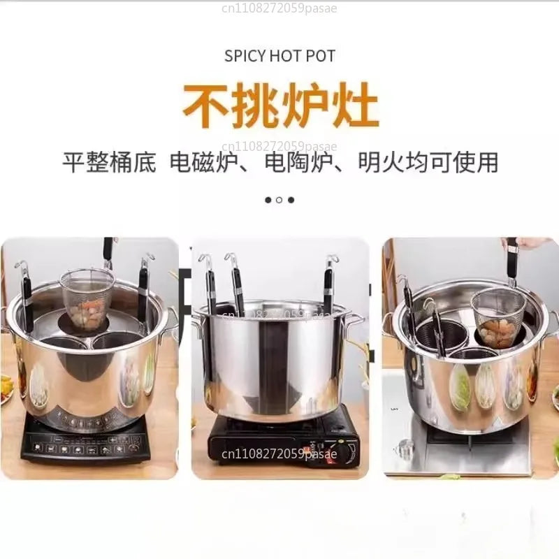 Large Stainless Steel Noodle & Soup Pot – Induction Ready