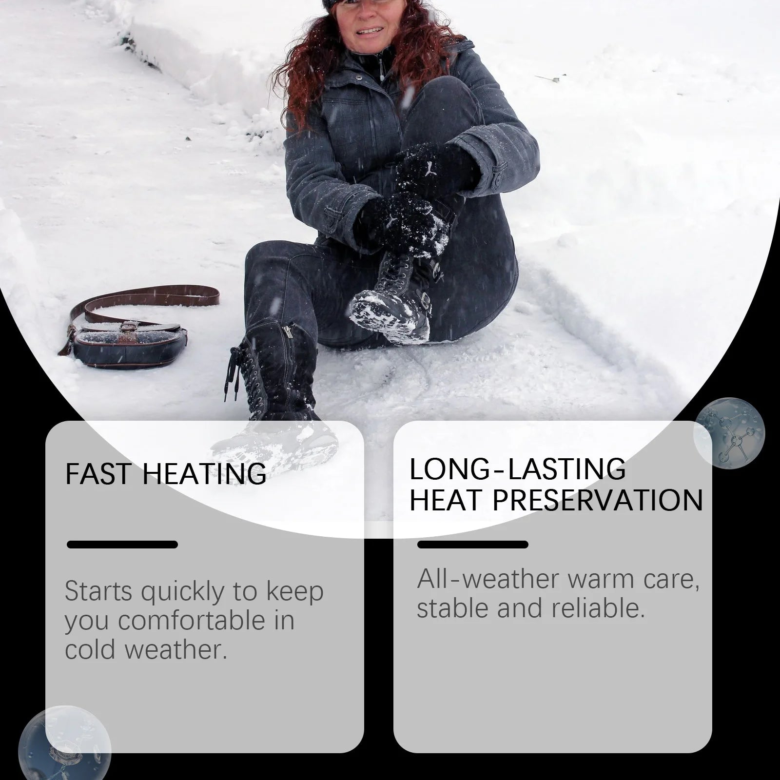 Self Heating Insoles – Foot Warmers for Skiing & Winter Outdoor Heating Insoles Oasis Select