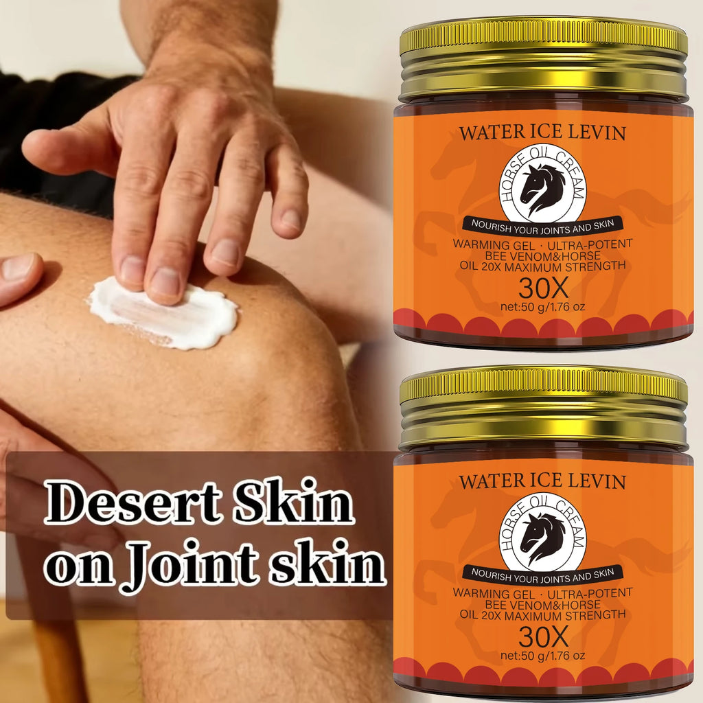 Horse Oil Cream with Bee Venom & Rosemary – Skin & Joint Care Body Nourishing Cream Oasis Select