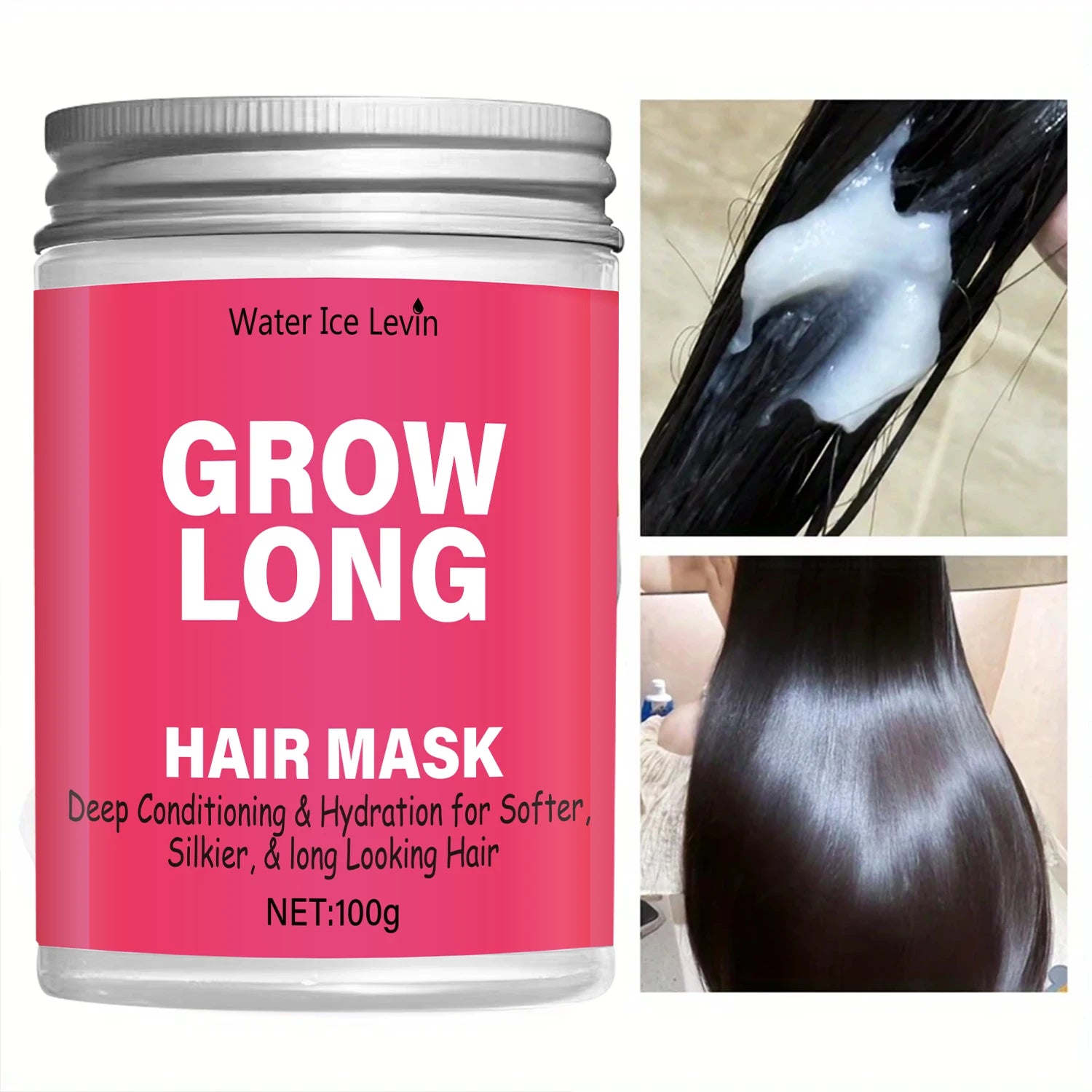 Leave-In Hair Mask & Anti-Frizz Deep Conditioner – 100g Deep Hair Conditioner Oasis Select