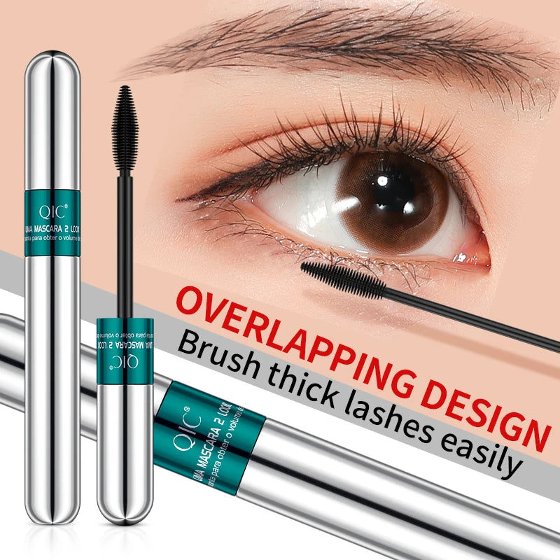 QIC 4D Waterproof Mascara – Lengthening, Thickening & Curling