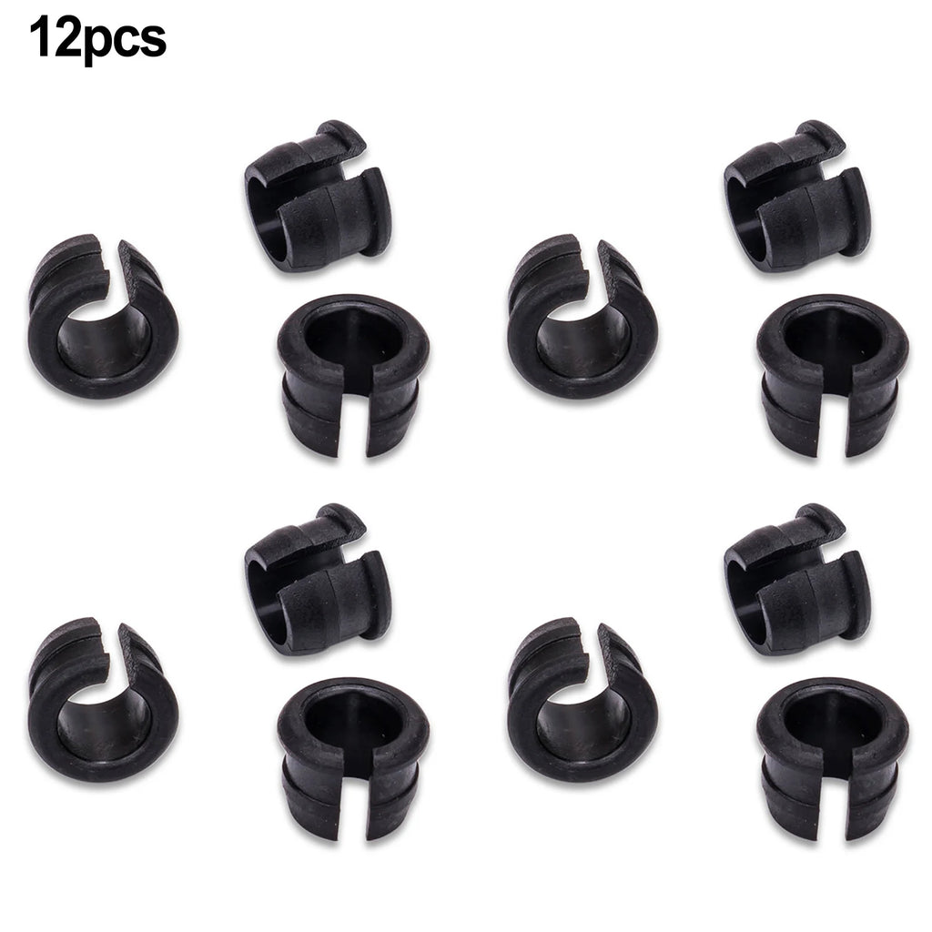Bicycle Valve Adapter Set for Transforming Schradervalve to For presta on Wheels with Oversized Rim Holes 12 Pack Oasis Select