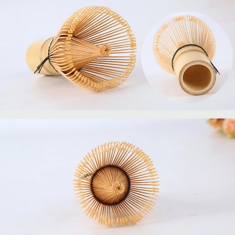 3PCS Tea Set Brush Matcha Whisk Tea Spoon Set Simply Chinese Style High Quality Bamboo Japanese Teaware Set Tea-making Tools Oasis Select