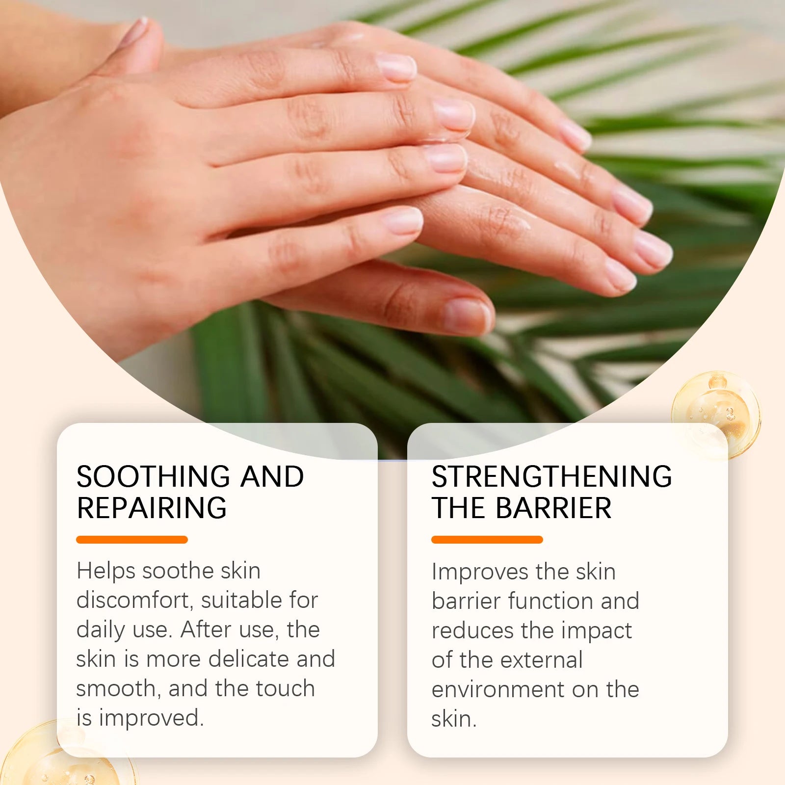Moisturizing Horse Oil Hand Cream Anti Chapping Hydrating Soften Anti Cracked Soothing Dry Rough Nourishing Brighten Hand Care Oasis Select