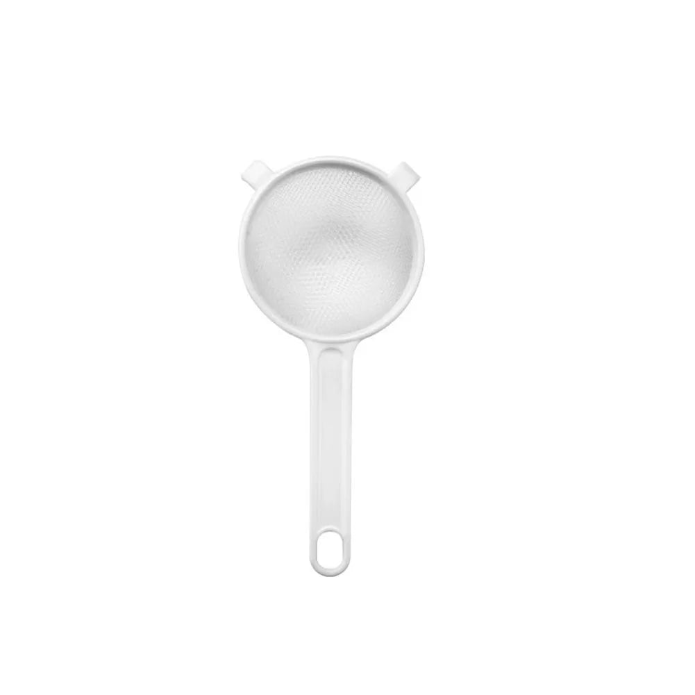 Kitchen Nut Milk Filter Handheld Plastic Sieve Tea Strainer Flour Sifter Filter Coffee Filter Colanders Kitchen Tools Oasis Select 7CM